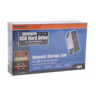 Network Storage Link for USB 2.0 Disk Drives - Linksys Nslu2