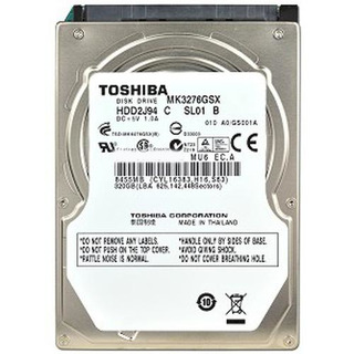 Disco Rigido Toshiba 320GB SATA 2.5''  7200rpm