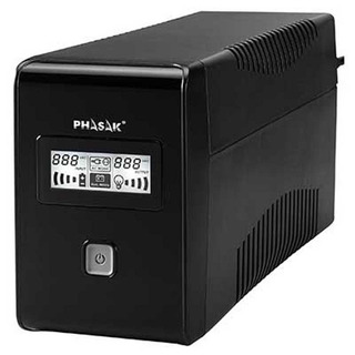 UPS Phasak PH9485 850VA/ 480W 2 Tomadas RJ45|USB