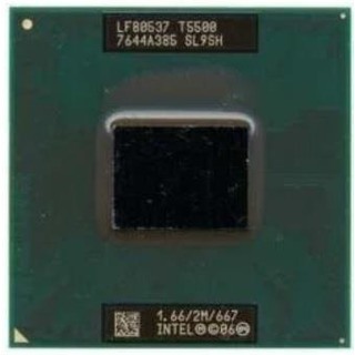 Processador Intel Core 2 Duo T5500 2M Cache, 1.66 GHz, 667 MHz