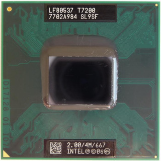 Processador Intel Core 2 Duo T7200 4M Cache, 2.00 GHz, 667 MHz